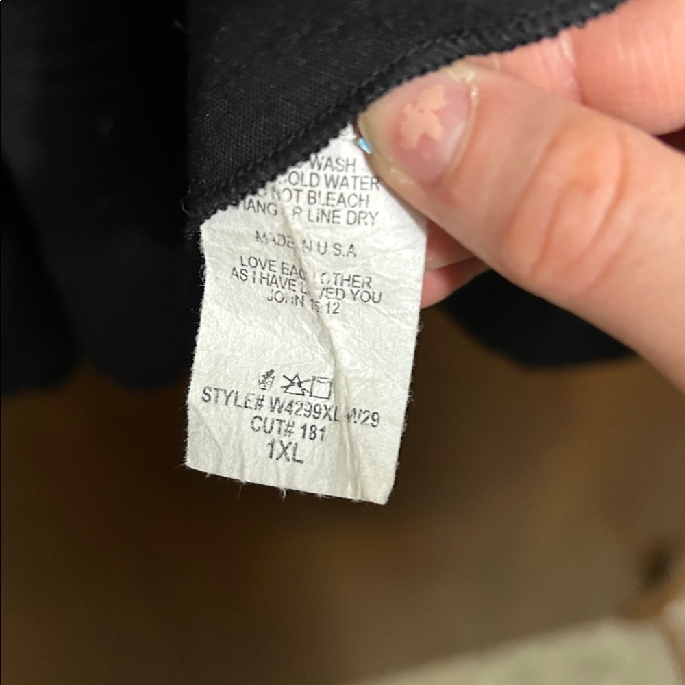 Reborn J Black Tiered Tunic Top - Picture 3 of 6